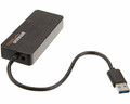 Koncentrator 4-portowy USB 3.0 z zasilaczem 5 V / 2,5 A AmazonBasics widok z tyłu