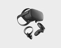 Konsola VR Oculus Quest okulary i kontrolery widok drugi zestawu 