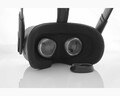 Konsola VR Oculus Quest okulary i kontrolery widok z przodu 