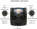 Kontroler aparatura sterująca HUBSAN H901A dla H501S H502S H501A widok opisu