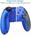 Kontroler pad bezprzewodowy Nintendo Switch Pro Controller momen niebieski widok konstrukcji