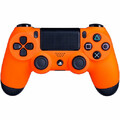 Kontroler pad bezprzewodowy PlayStation4 PS4 CUH-ZCT2U Sunset Orange widok z przodu