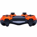 Kontroler pad bezprzewodowy PlayStation4 PS4 CUH-ZCT2U Sunset Orange widok z tyłu