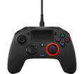 Kontroler PAD przewodowy Nacon Revolution Pro 2 PS4 widok z przodu podświetlenie czerwone