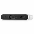 Konwerter wideo audio USB HDMI Mirascreen X6 1080p widok od strony gniazdek 