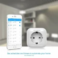 Koogeek smart plug HomeKit Apple wifi wtyczka widok z telefonem