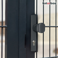 KOTARBAU Klamko-pochwyt aluminiowy 90 mm, antracyt – zdjęcie 6