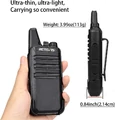 Krótkofalówka mini walkie-talkie Retevis RT622 widok z cech.