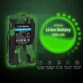 Krótkofalówka walkie-talkie BAOFENG UV-5R PLUS Zielona widok baterii