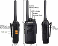 Krótkofalówka Walkie Talkie Retevis RT27 PMR446 bez baterii widok opisu