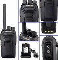 Krótkofalówka Walkie Talkie Retevis RT27 PMR446 bez baterii widok wejść