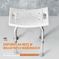 Krzesło prysznicowe VEVOR z regulacją wysokości – zdjęcie 4