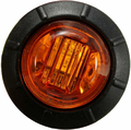 KYYET lampy obrysowe LED 3/4 cala 12 V, 10 szt. – bursztynowe obrysówki boczne