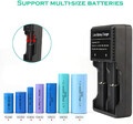 Ładowarka baterii GraceTop NK-206 18650 26650 32650 14500 1A 3,7V 4,2V USB widok kompatybilności