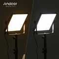 Lampa foto wideo Andoer HVR-600S 60W 3200K-5600K LED widok porównania światła