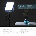 Lampa foto wideo Andoer HVR-600S 60W 3200K-5600K LED widok światła zimnego