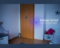 Lampa lampka nocna zmieniająca kolory RGB 7 LED Bonaura widok na ścianie w kolorze fioletowym