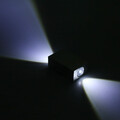 Lampa ścienna kinkiet 2 LED nowoczesna widok światła białego
