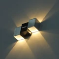 Lampa ścienna kinkiet 3 LED 6W nowoczesna widok od spodu