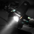 Lampka rowerowa z akumulatorem mocna wiązka światła Aglaia LT-BL14 widok światła