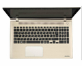 Laptop Toshiba Satellite P50-C i5-5200U 4GB RAM GT 930M 320GB HDD widok z góry 
