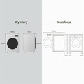 LG F4NX1009NWB Pralka wolnostojąca 9 kg 1400 obr/min Wi-Fi, biała – zdjęcie 7