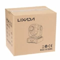 Lixada 80W 8 Gobos RGBW DMX-512 Mini Ruchoma Głowa LED Stage Light widok w opakowaniu
