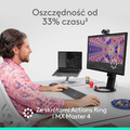 Logitech MX Master 4 – ergonomiczna mysz bezprzewodowa, szara – zdjęcie 3
