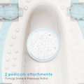 Luksusowe spa do stóp + masażer HoMedics widok dysz