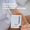 Lunette Chusteczki do higieny intymnej pH-zrównoważone 20 szt. – zdjęcie 4