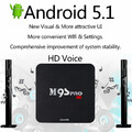 M9S-PRO Smart Android TV Box 4K 3/32GB BT 4.0 widok z opisem
