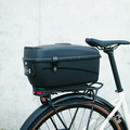 M-Wave Amsterdam Box - kufer rowerowy na bagażnik 17 l, czarny – zdjęcie 8