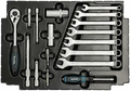 Makita E-08713 zestaw narzędzi ręcznych 120 el. w walizce MakPac