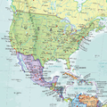 Maps International mapa ścienna świata laminowana 118,9 x 84,1 cm – wydanie 2025