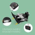 Maxi-Cosi FamilyFix 360 – baza ISOFIX obrotowa do fotelika, czarna – zdjęcie 6