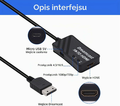 Mcbazel Adapter HDMI do Sega Dreamcast - konwerter sygnału HD – zdjęcie 3