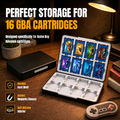 Mcbazel Etui na 16 gier Game Boy Advance - organizer na kartridże retro – zdjęcie 2