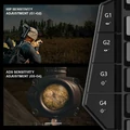 Mechaniczna klawiatura gamingowa GameSir VX PS4/3 XBOX widok zastosowania klawiszy funkcyjnych