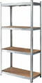 Mega-M BASIC Regał magazynowy metalowy do piwnicy 180x90x40 cm – zdjęcie 3