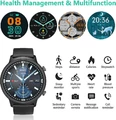 Metalowy Smartwatch Aney Well I9Y zegarek Smart Watch czarny widok zastosowania.
