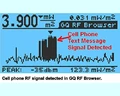 Miernik wykrywacz promieniowania elektromagnetycznego GQ EMF-380 V2 3w1 widok menu