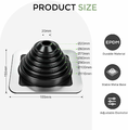 MIGUBIGU Tuleja wentylacyjna dachowa EPDM Ø32-76 mm, przepust do komina – zdjęcie 2