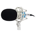 Mikrofon pojemnościowy BM700 USB + ZESTAW widok w uchwycie z osłoną