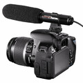 Mikrofon stereofoniczny Hama RMZ-14 Stereo widok na kamerze