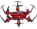Mini dron JJRC H20 Hexacopter 2.4GHz RC czerwony widok z boku