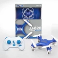 Mini dron JJRC JJ-820 LED Quadcopter z osłoną widok całego zestawu 