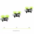 Mini dron Quadcopter Aukey Q4 widok trzech dronów