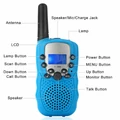 Mini krótkofalówka walkie talkie T-388 LCD UHF462-467 MHz widok z opisem