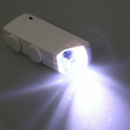 Mini mikroskop LED 160X 200X mieści się w kieszeni widok w użyciu
