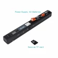 Mini mobilny skaner ręczny iScan 900DPI HD wido9ki baterii